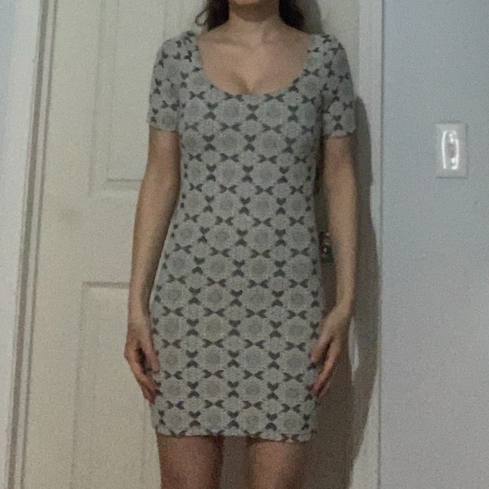 Bodycon Print Dress